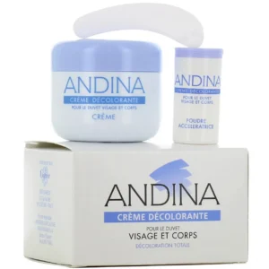 Andina crème decolorante visage et corps – Gifrer