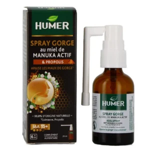 HUMER spray gorge miel de Manuka IAA 15+
