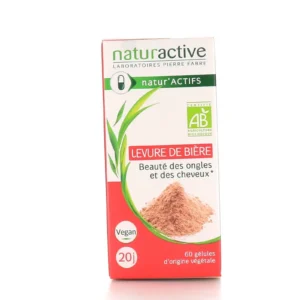 NATURACTIVE PHYTOTHERAPIE Levure de bière bio Gél B/60