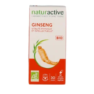 NATURACTIVE PHYTOTHERAPIE Ginseng bio Gél Pilulier/60