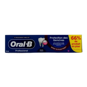 ORAL B PROFESSIONNAL PROTECTION DES GENCIVES Dentifrice T/125ml