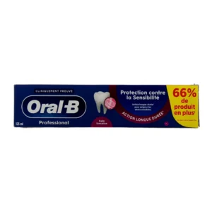ORAL B PROFESSIONNAL PROTECTION SENSIBILITE Dentifrice T/125ml