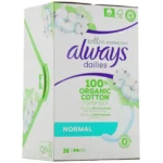 ALWAYS BIO COTTON PROTECTION Protège-slip normal Paq/38