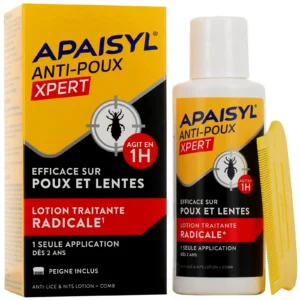 APAISYL XPERT Lot traitante poux lentes Fl/200ml