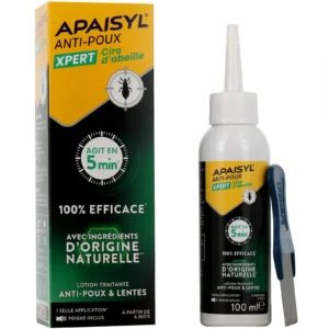 APAISYL ANTI-POUX XPERT CIRE D'ABEILLE Lot Fl/200ml