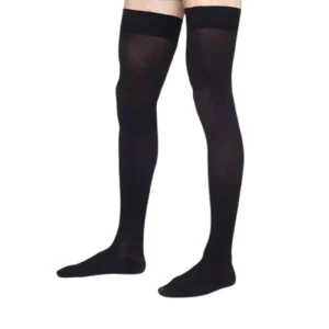 RADIANTE ATH 2 Bas cuisse antiglisse anti-thrombose blanc T5M
