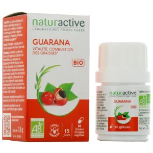 NATURACTIVE PHYTOTHERAPIE Guarana bio Gél Pilulier/30