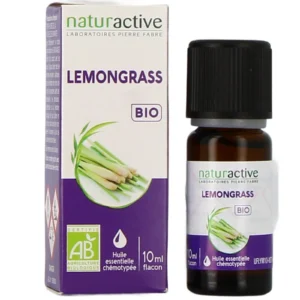 NATURACTIVE Huile essentielle bio Lemongrass Fl/10ml