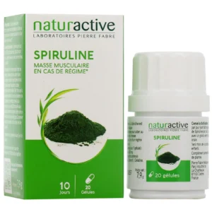 NATURACTIVE PHYTOTHERAPIE Spiruline Gél Pilulier/20
