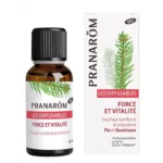 PRANAROM DIFFUSION Huile essentielle pour diffuseur force et vitalité bio Fl/30ml